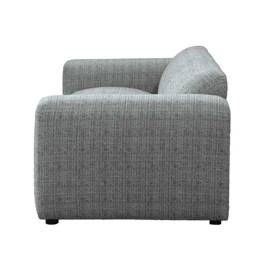 Lumi Sofa 3 Seater Grey Fleck
