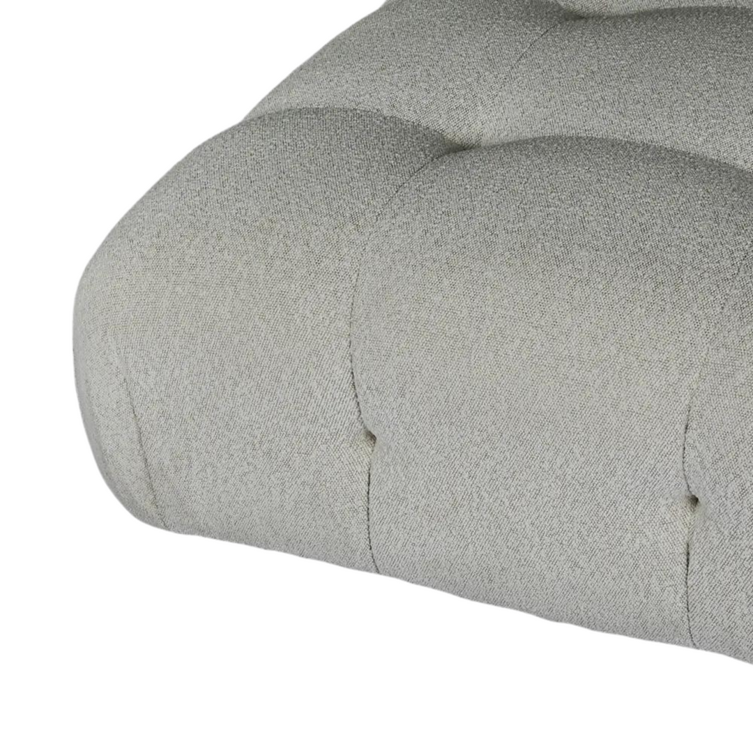 Hugo Sofa Ottoman Vanilla Boucle