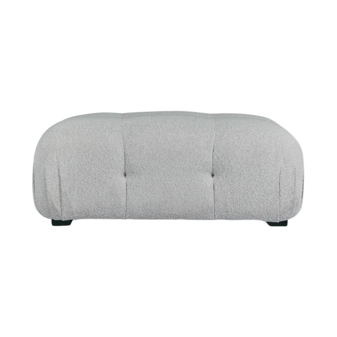 Hugo Sofa Ottoman Vanilla Boucle