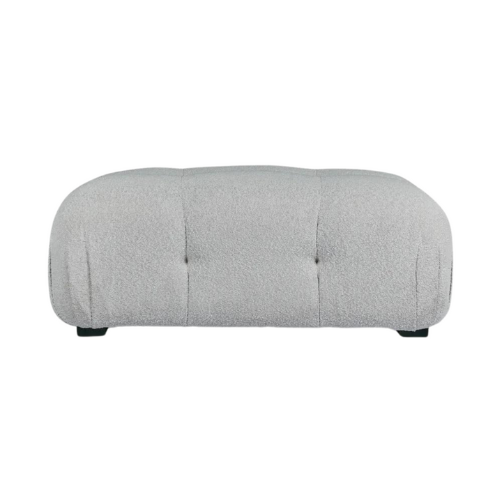 Hugo Sofa Ottoman Vanilla Boucle