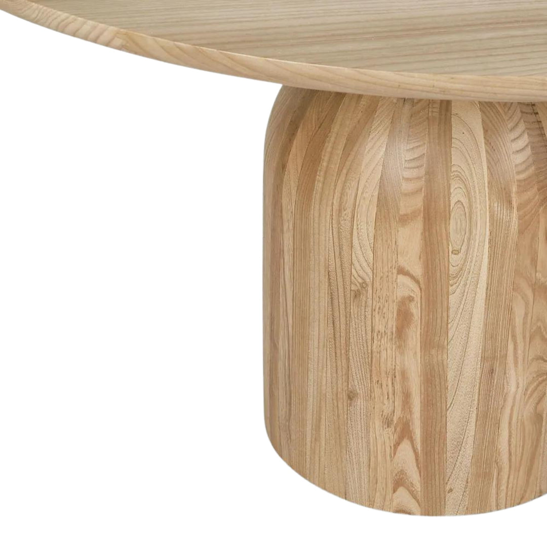 Olive Dining Table Top Round Natural