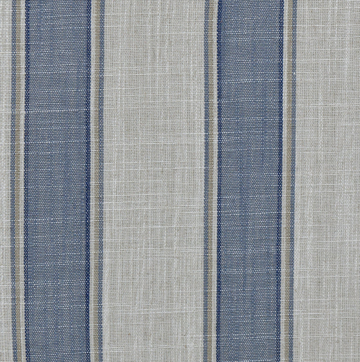 Slip Cover Only - Noosa 2.5 Seat Hamptons Sofa Blue Sky Stripe Linen Blend