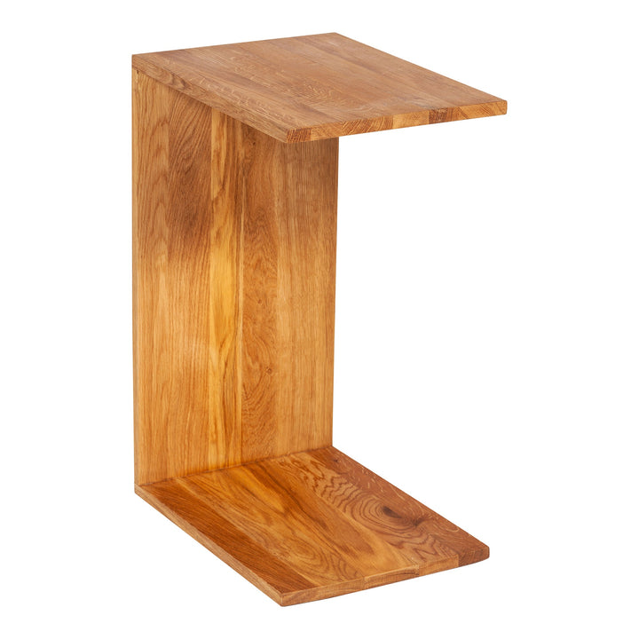 Oslo Oak Lounge Side Table Lacquered Finish