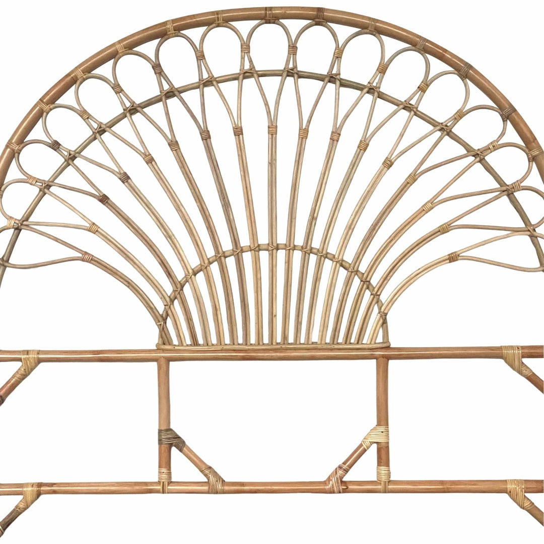 Montego Natural Rattan Double Bedhead