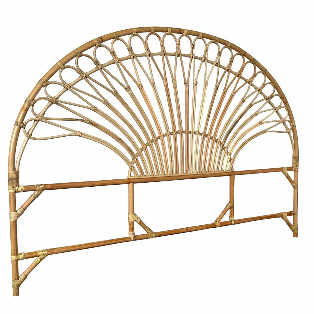 Montego Natural Rattan King Bedhead