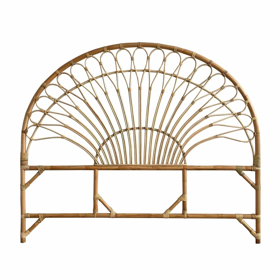 Montego Natural Rattan Queen Bedhead