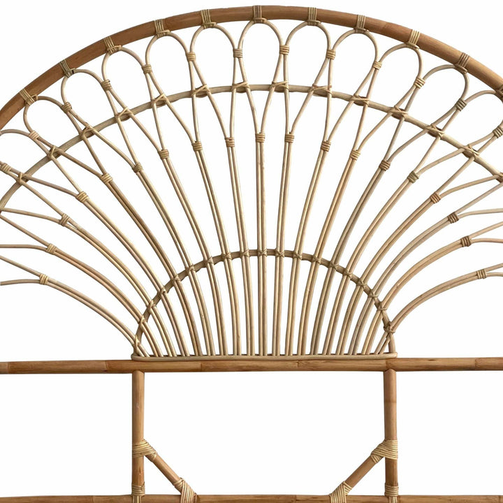 Montego Natural Rattan Queen Bedhead