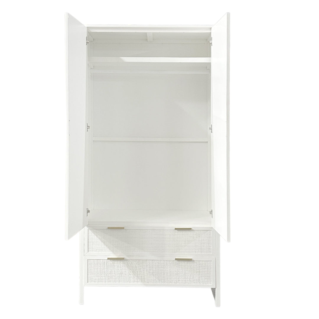 Santorini Wardrobe White