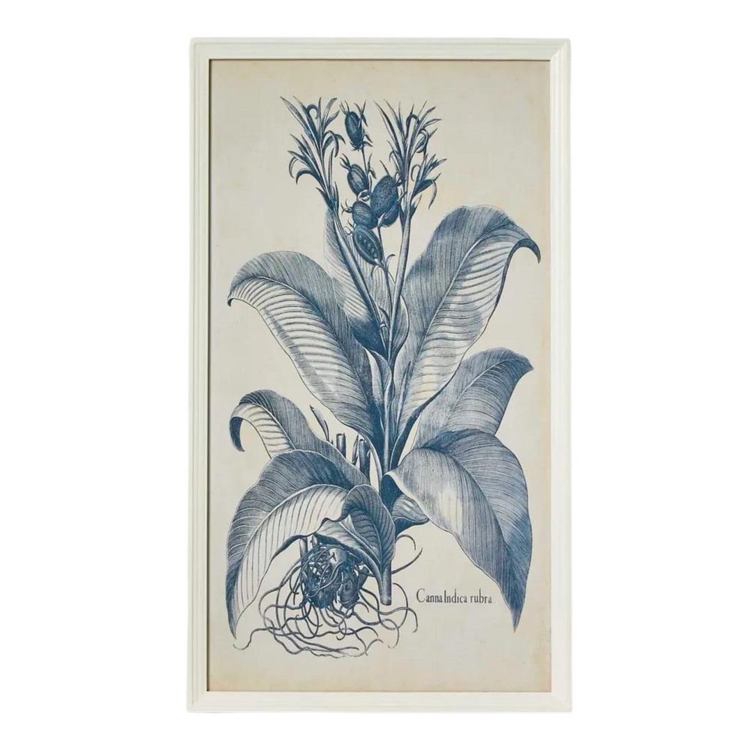 Blue Botanics Wall Art A