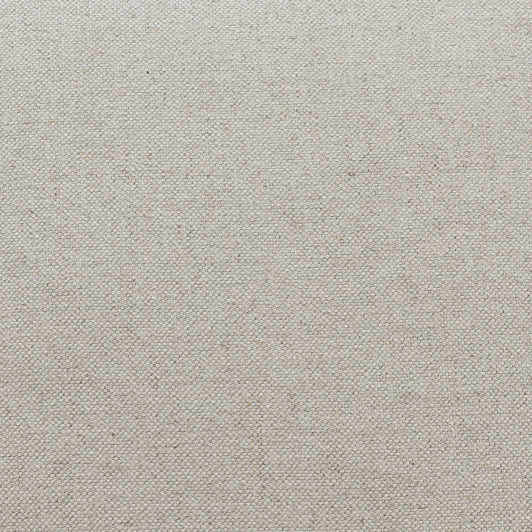 Noosa 1.5 Seat Sofa Bed Natural with White Piping