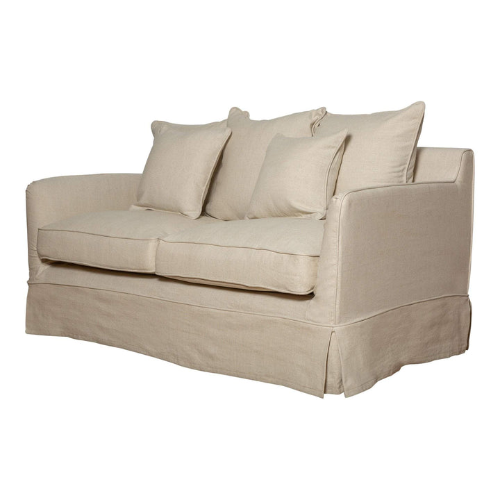 2 Seat Sofa Bed Slip Cover - Noosa Beige
